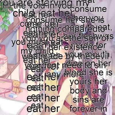 fill the void injside your sinful heart