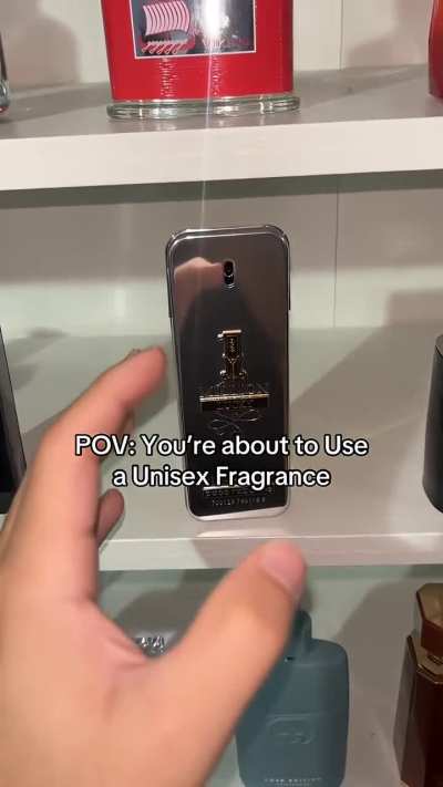 Imagine being a perfume influencer and still being this insecure about your masculinity.