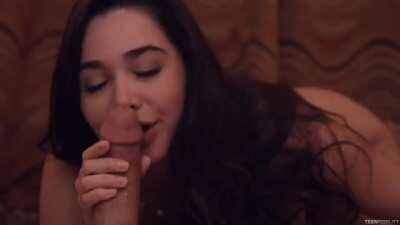 Karlee Grey felt the need to suck both her friends’ big cocks