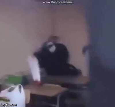 When that kid reminds the teacher of homework