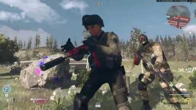 Warzone x attack on Titan