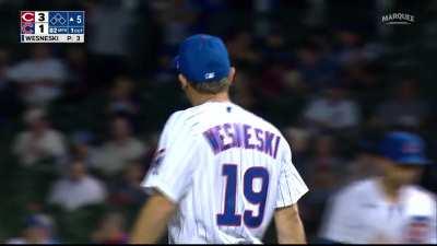 [Highlight] Hayden Wesneski Records a Strikeout in His Major League Debut.