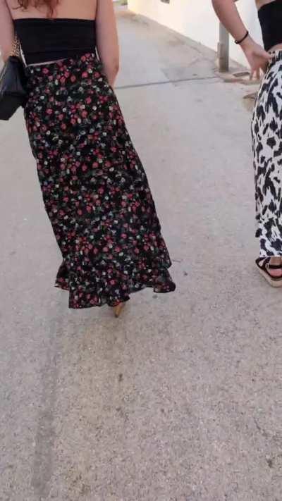 Bambi walk, with Lush 2!! TIL that you can handle TWO Lush toys with ONE phone!! Hahahaha. [f][f]. 