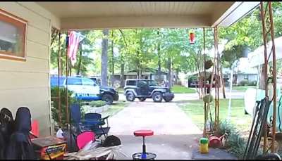 Alabama man attempted to run over an off-duty police officer in the officer’s front yard