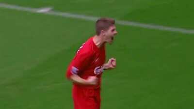 Let’s start the year properly with one of the best goals Gerrard ever scored