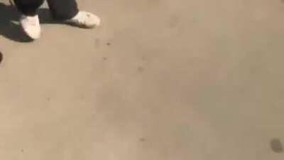 My roommate filming the protest in Jacksonville Florida. He literally did nothing wrong and got arrested. 1000 dollars later he’s home now...