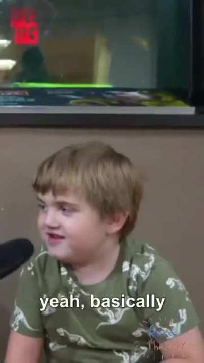 This kid is going places