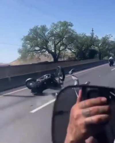 WCGW Being stupid on a motorcycle?
