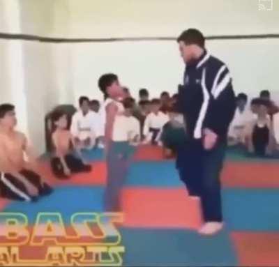 When you go back to the first area of a game after leveling up for hours...