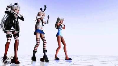 Fleet Girls - [A]ddiction [MMD] 