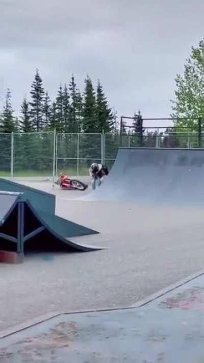 Dirt Bike Vs Gravity