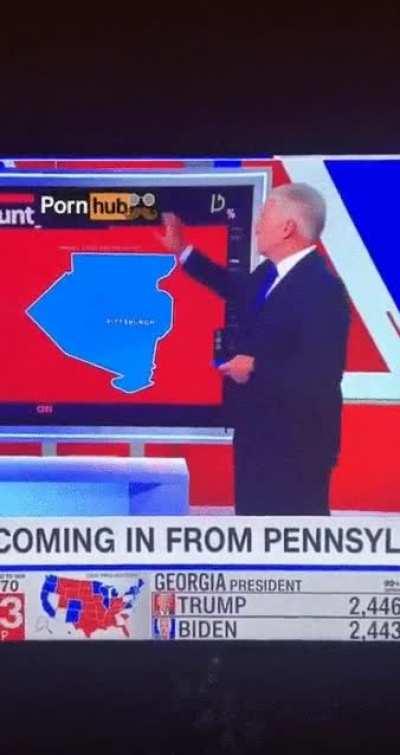'Breaking News From The US erection...'