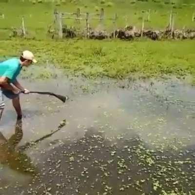 If I go fishing with a shotgun