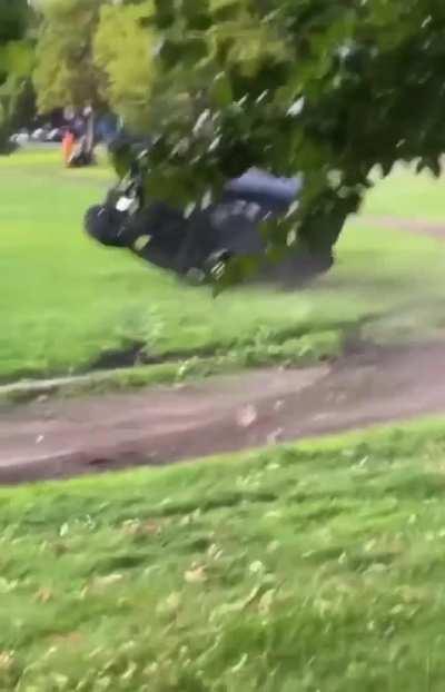 Wear a seat belt if you're going to fool around