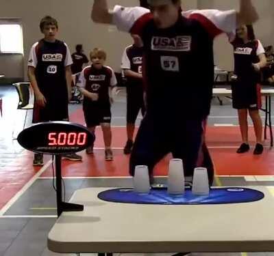 Cup Stacking Insanity