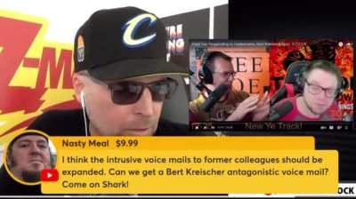 Chad Zumock leaves a voice mail for his old pal Bert