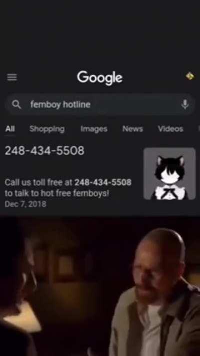 We got a number to call, boys