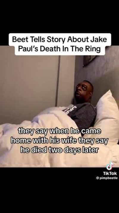 What are we sayin? JAKE PAUL v BeetleJuice??