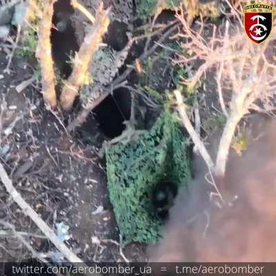 Russian soldier kills comrade after drone-dropped grenade wounds him. Video by 30th Mechanized Brigade