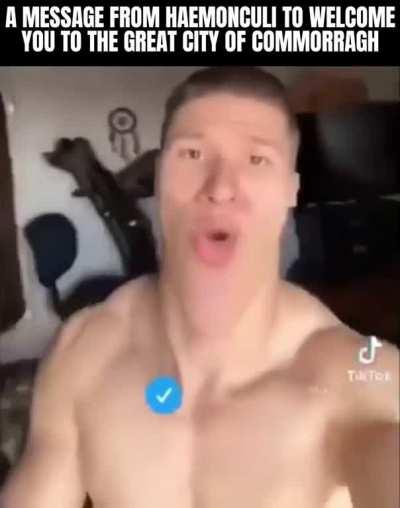 Welcome to Commorragh!