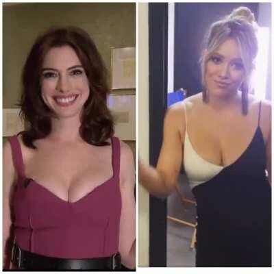Anne Hathaway vs Hilary Duff