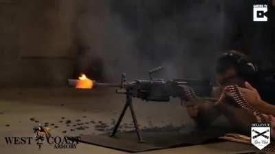 That's what happens when you fire 700 continuous rounds