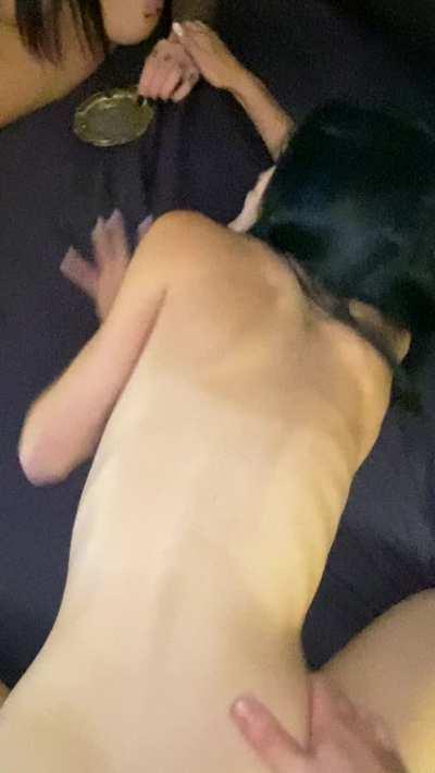 Friend pounded while I relax