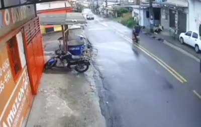 That's what I call perfect timing