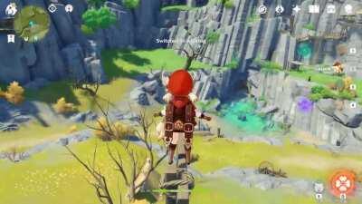 New Klee charged attack in 1.1