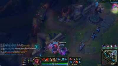 Noc ult intercepts Cait ult for the save