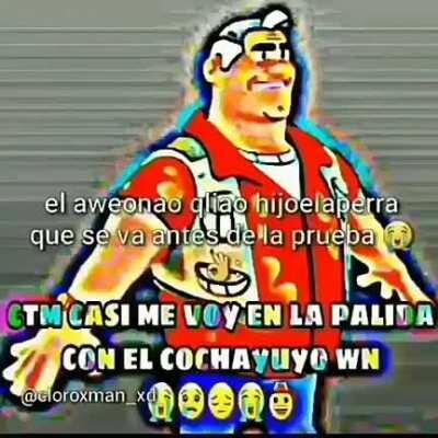 Cuando hay prueba jaja xd