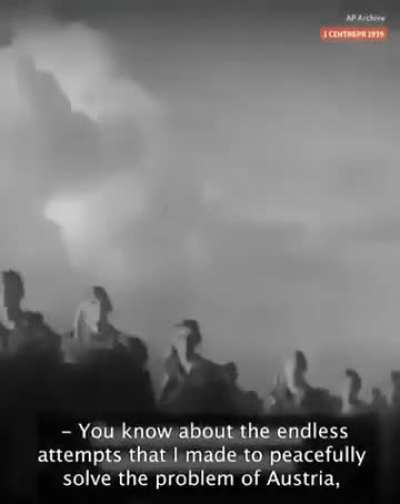 Real deja vu: Germany statements in 1939 vs Russia in 2022 and 2025.