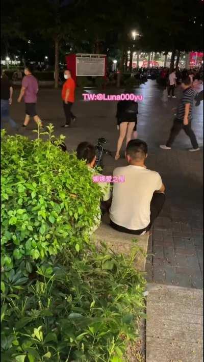 Yuna loves flashing in public