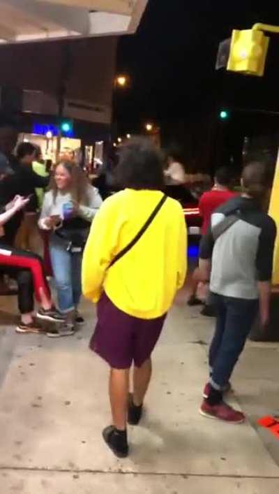 Last night in Minneapolis, over 30 rounds shot