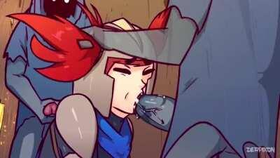 Jean gets violated (Derpixon)