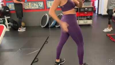 “My ass looks great though”