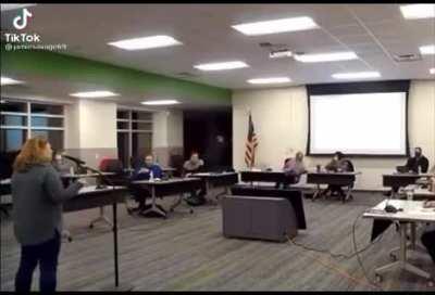 Mom exposes son at school board meeting