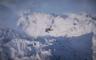 Long Way Down [Mountain bug] Somehow i managed to TP inside the mountain O.o But this was my favorite thing to do. Sorry reposting. Trying to learn stuff here.