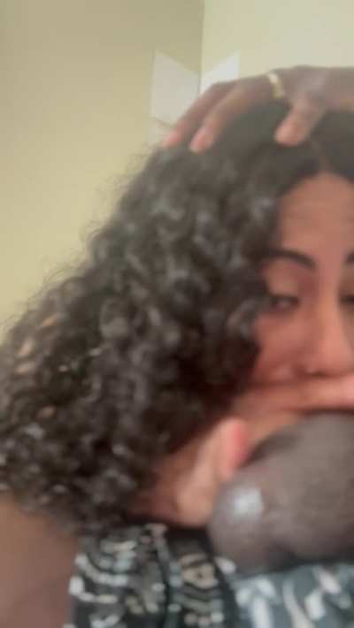 He filled her throat