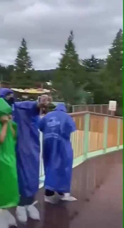 Don't challenge the water