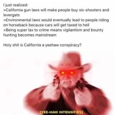 California gonna be crazy