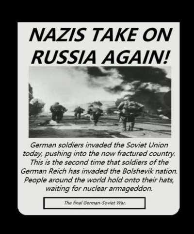 Superevent; German Invasion of the USSR