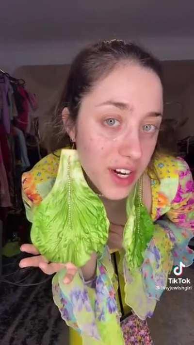 I genuinely can't tell if this is satire because all of her content is like this