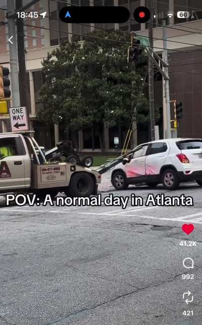A normal day in Atlanta