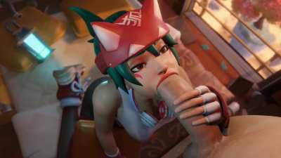 Birds sing, Kiriko sucks [Overwatch] (grand cupido)