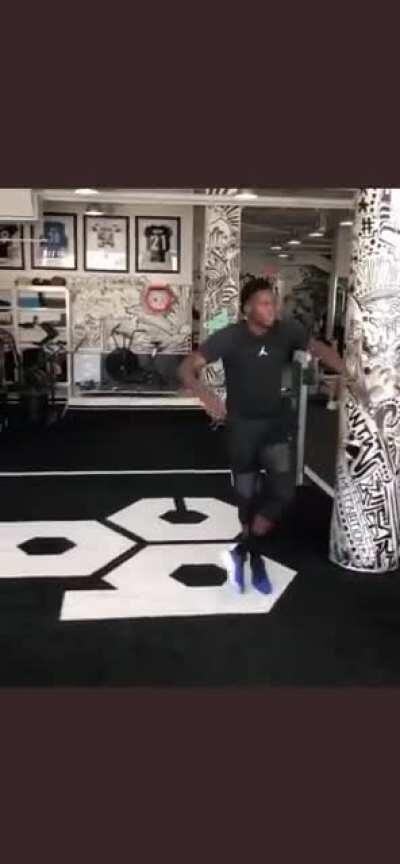 Vic knowing he gets to make his debut tomorrow 🔥😎