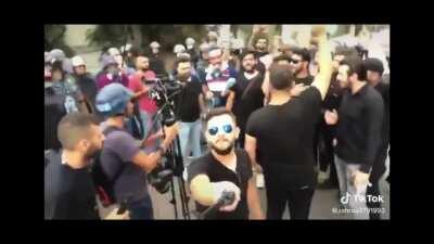 Beirut is destroyed, Protesters beaten to death. Meanwhile, Hezbollah youth TikTok culture 