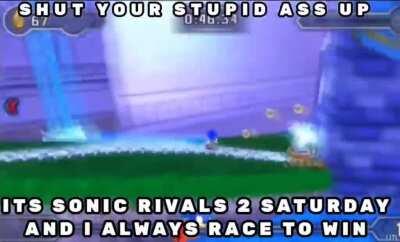 Stfu stupid thot i need to race to win