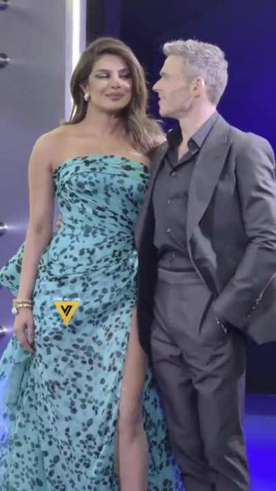 Priyanka and Richard Madden for Citadel Promotions today.