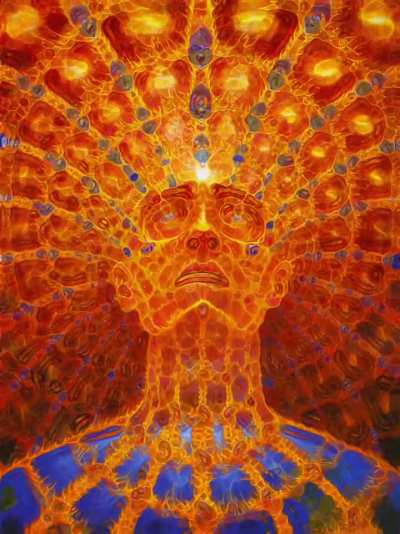 Alex Grey animated to Butthole Surfers 